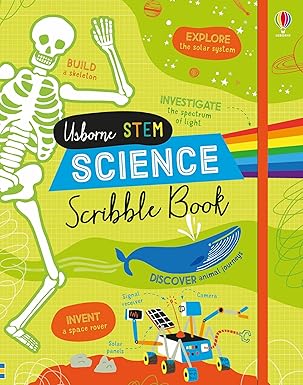 science scribble book