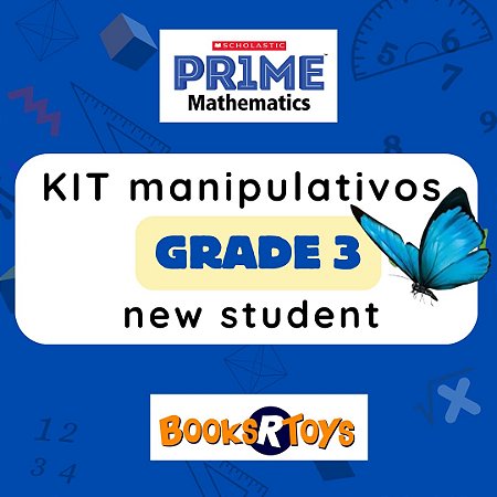 KIT manipulativos Prime Mathematics Grade 3 New Student