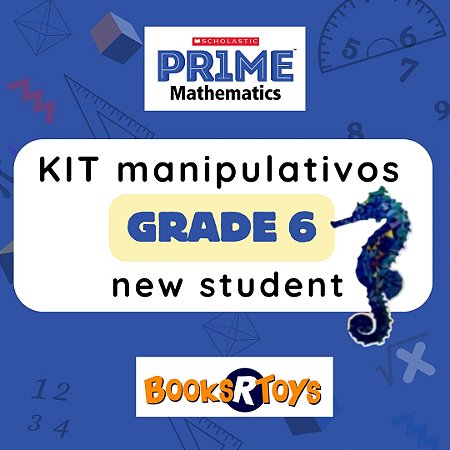 KIT manipulativos Prime Mathematics Grade 6 New Student
