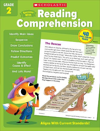 Success With Reading Comprehension: Grade 2 Workbook