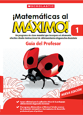Matemáticas al Máximo! Guía Del Profesor 1 (Nueva Edición)