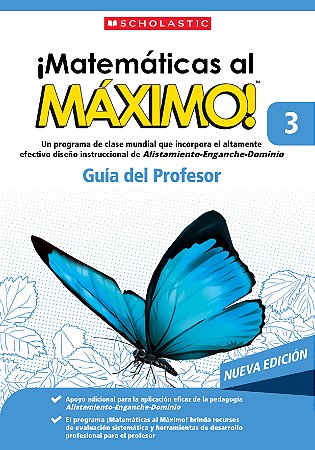 Matemáticas al Máximo! Guía Del Profesor 3 (Nueva Edición)