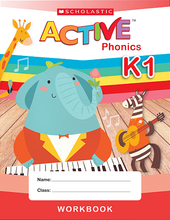 Scholastic Active Phonics Workbook K1