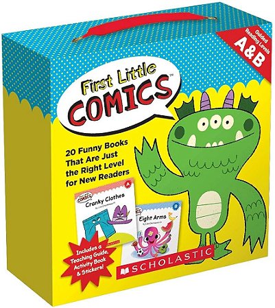 First Little Comics: Guided Reading Levels A & B (Single-Copy Set)