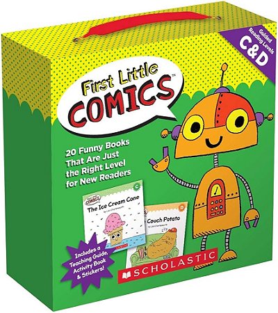 First Little Comics: Guided Reading Levels C & D (Single-Copy Set)