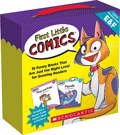First Little Comics: Guided Reading Levels E & F (Single-Copy Set)
