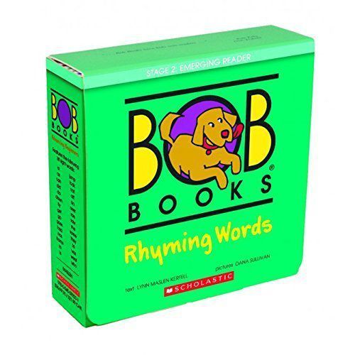 BOB BOOKS RHYMING WORDS - 20 LEVELED BOOKS FOR LITTLE LEARNERS