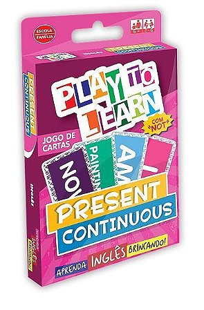 jogo de cartas - present continuous