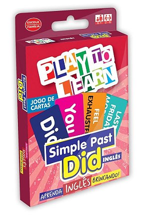 jogo de cartas - simple past / did