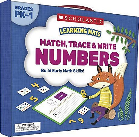 Learning mats: match, trace & write numbers