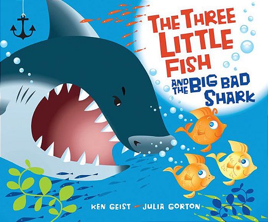 the three little fish and the big bad shark