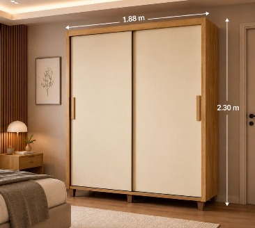 GUARDA ROUPA BARCELONA RV MÓVEIS
