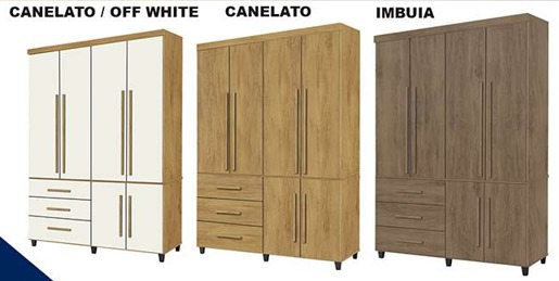 GUARDA ROUPA DUPLEX TAURUS