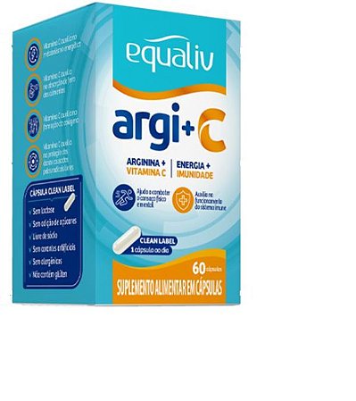 Argi+C - Arginina + Vitamina C - 60 caps.