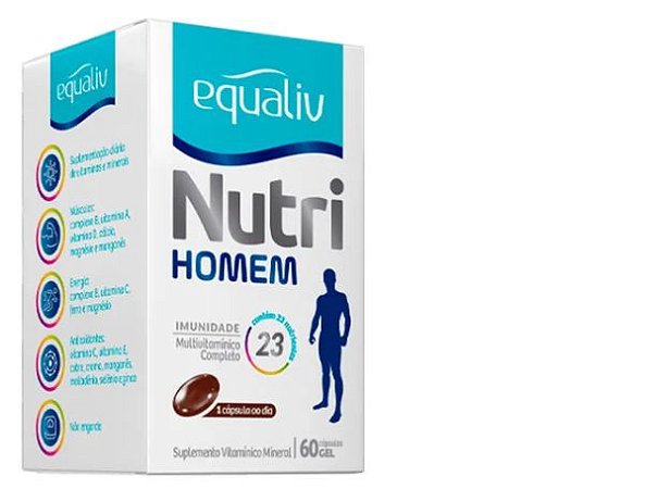 Equaliv Nutri Homem 60 CAPS