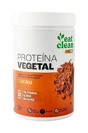 Vegan Protein Cacau - 600g - 22gramas de Proteína