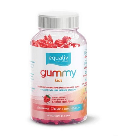 Gummy Kids - 60 gomas - Equaliv