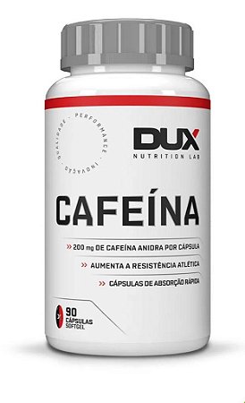 CAFEÍNA - POTE 90 CÁPSULAS - DUX