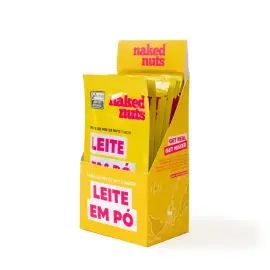 Display 12 und Sachê de Mix de Nuts com Leite em Pó 20g - Naked Nuts