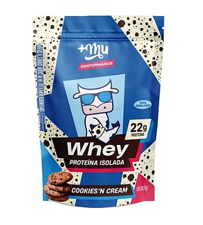 Whey Isolado +Mu Performance - Cookies'n Cream - Refil 900g