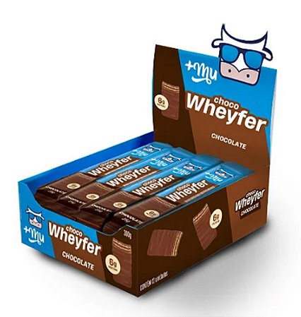 Chocowheyfer +Mu - Chocolate - Caixa 12 unidades - 300g