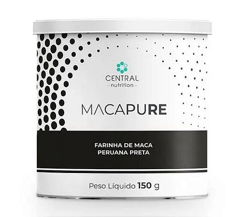 MACAPURE - FARINHA DE MACA PRETA - 150G