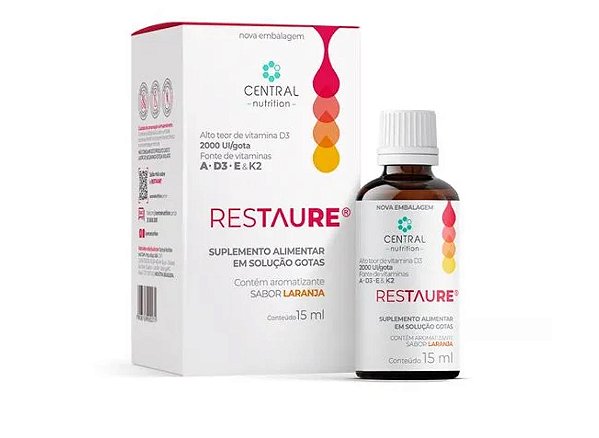 RESTAURE® - Gotas - SABOR LARANJA