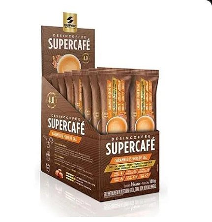 Supercafé - 14 Sachês 10g Vanilla Latte - Desinchá