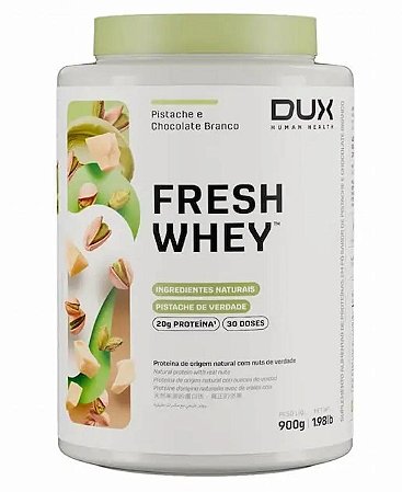 FRESHWHEY™ PISTACHE E CHOCOLATE BRANCO - POTE 900 G