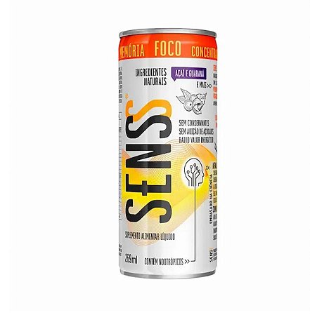 Senss-Suplemento alimentar líquido FOCO 269ml.