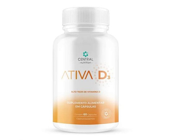 ATIVA D³® - 60 Cápsulas Gastrorresistentes