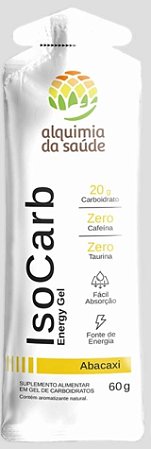 IsoCarb Energy Gel Box - Abacaxi (15 Sachês)