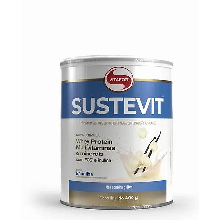 SUSTEVIT LATA 400G BAUNILHA