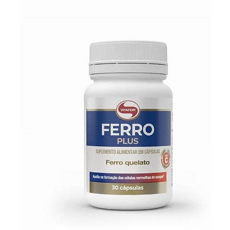 FERRO PLUS 30 CAPSULAS 500MG (CONTEUDO)