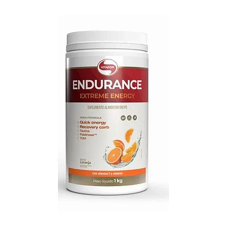 ENDURANCE EXTREME ENERGY POTE 1000G LARANJA