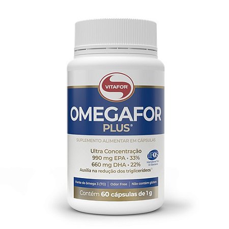 Omegafor Plus 1000mg - 60 Cápsulas