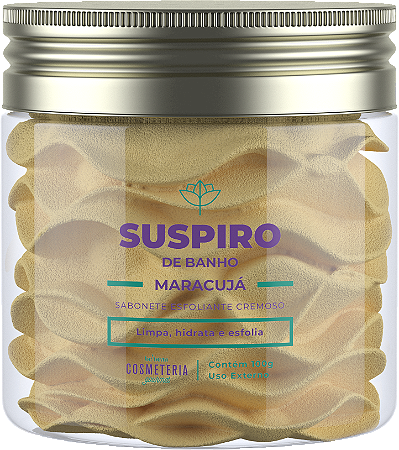 Suspiro de Banho Esfoliante - Maracujá - 100g