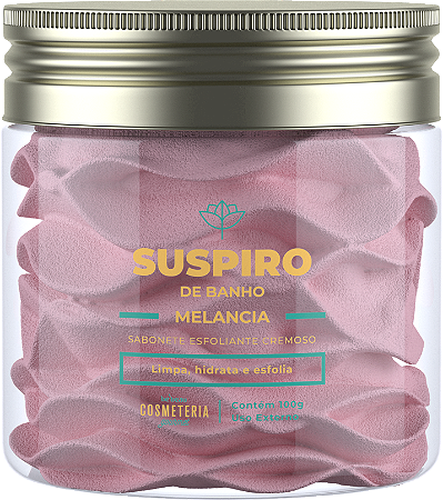 Suspiro de Banho Esfoliante - Melancia - 100g