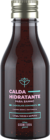 Calda Corporal para Banho - Chocolate com Menta - 220ml