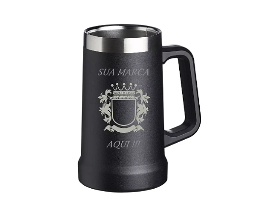 10 Canecas Térmicas 709ml Personalizados à Laser com sua logo