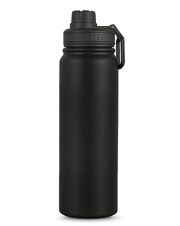 Garrafa Térmica 800ml para academia 24h gelada 8h quente Personalizada à laser com seu nome ou logomarca
