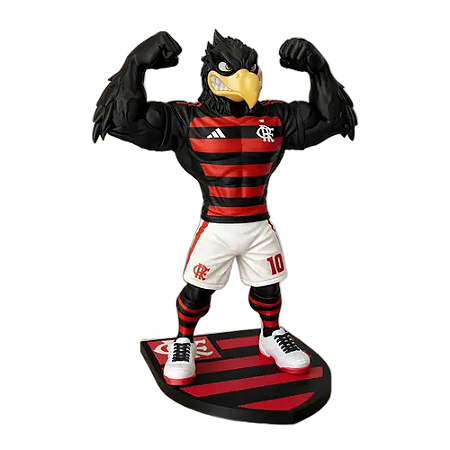 Brinquedo Mascote Urubuzão Colecionável Flamengo Grande