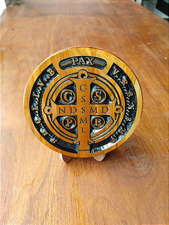 Medalha de  São Bento - Placa Decorativa
