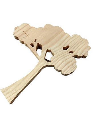 Árvore "Cheia" para Decoração de Quadros Infantis - Madeira Pinus