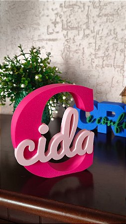Nome Personalizado em 3D | Decoração Exclusiva para Quarto e Presentes