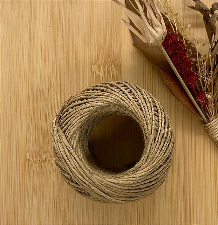 CORDÃO SISAL / RAMI 2MM