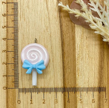 BISCUIT PIRULITO ROSA COM AZUL