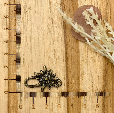 PASSANTE METAL EDELWEISS OURO VELHO