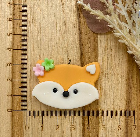 PINGENTE BISCUIT RAPOSA BOSQUE