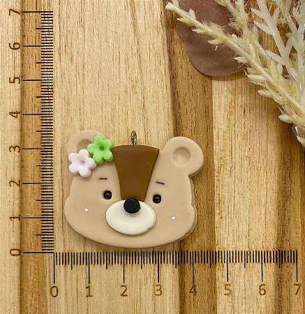 PINGENTE BISCUIT URSINHA BOSQUE
